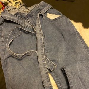 Boot Leg High Waist Jeans